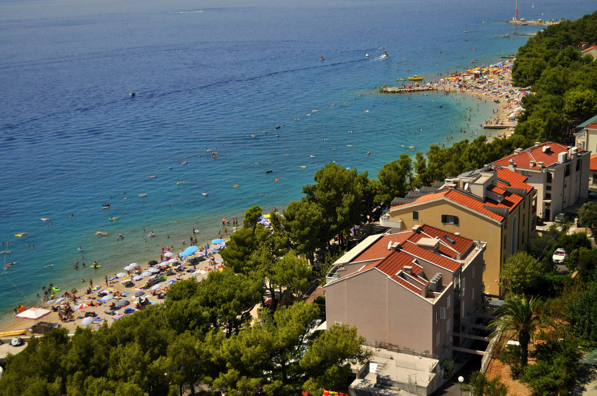 Hotel Milenij Makarská Exteriér fotografie